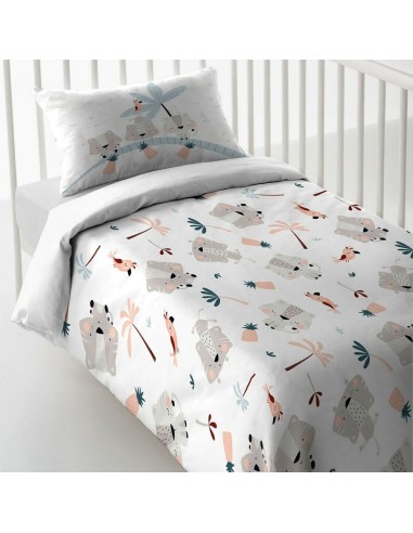 Housse de couette pour berceau Cool Kids Wild And Free Réversible Berceau de 60 (100 x 120  20 cm)