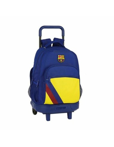 Cartable à roulettes Compact F.C. Barcelona 612025918 Bleu (33 x 45 x 22 cm)