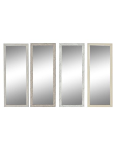 Miroir mural DKD Home Decor 36 x 2 x 95,5 cm Verre polystyrène (4 Unités)