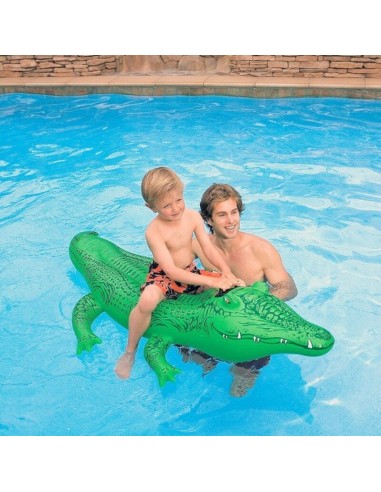 Personnage pour piscine gonflable Intex Crocodile (168 X 86 cm)