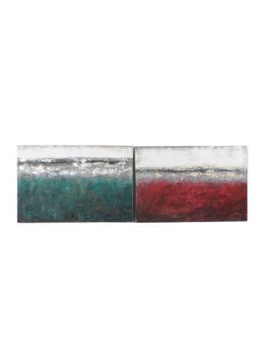 Cadre DKD Home Decor Abstrait (120 x 3.5 x 80 cm) (2 pcs)