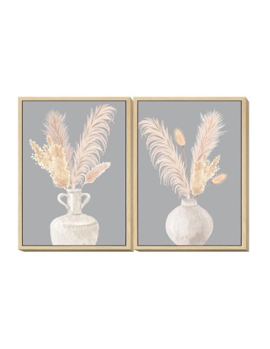 Cadre DKD Home Decor Vase (50 x 4 x 70 cm) (2 pcs)