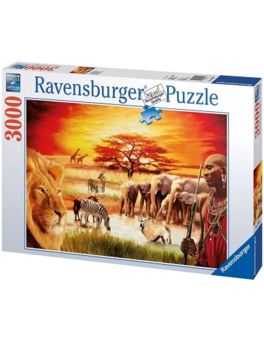 Puzzle 3000 pcs Fierté Du Massai