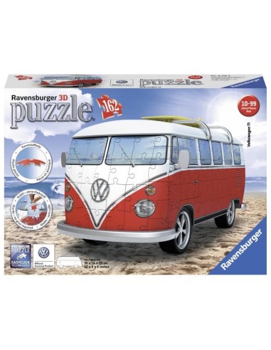 RAVENSBURGER Puzzle 3D Volkswagen Combi T1 162 pcs