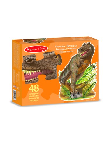 Puzzle en forme de tyrannosaurus rex 48 pièces