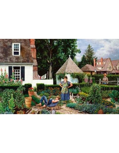 Puzzle le jardinier fainéant 1000 pièces