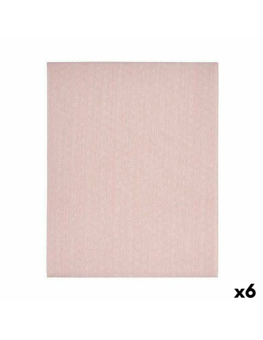 Nappe toile Antitaches Étoile 140 x 180 cm Rose (6 Unités)