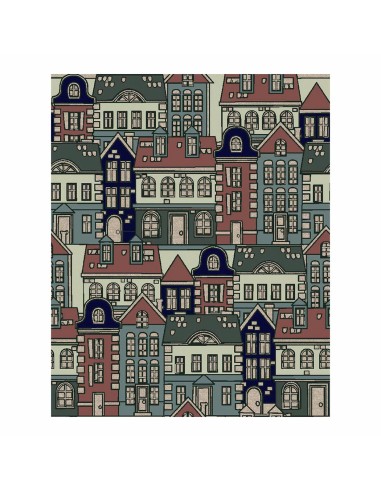 Nappe Things Home Trade Town 140 cm x 25 m coton et polyester