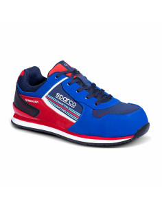 Chaussures de sécurité Sparco Ndis Scarpa Gymkhana Martini Racing S3 ESD Bleu Rouge