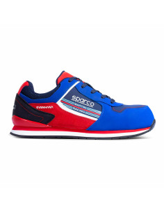 Chaussures de sécurité Sparco Ndis Scarpa Gymkhana Martini Racing S3 ESD Bleu Rouge 2