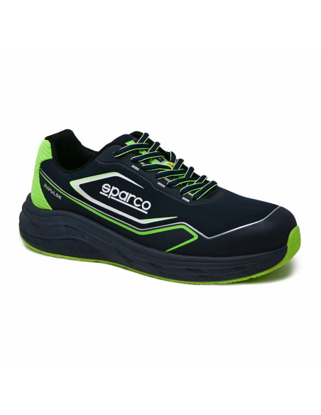 Chaussures de sécurité Sparco Willen Impulse Bleu Vert Fluor