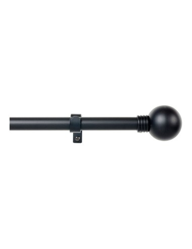 Tringle à Rideau Stor Planet Extensible Noir (110 cm)