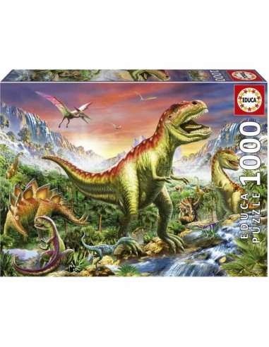 Puzzle Educa 1000 Pièces Dinosaures