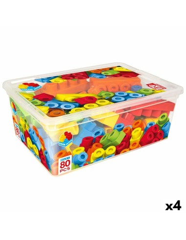 Set de construction Color Block Basic 80 Pièces (4 Unités)