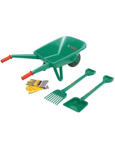 BOSCH - Set de jardin avec brouette pour Enfant