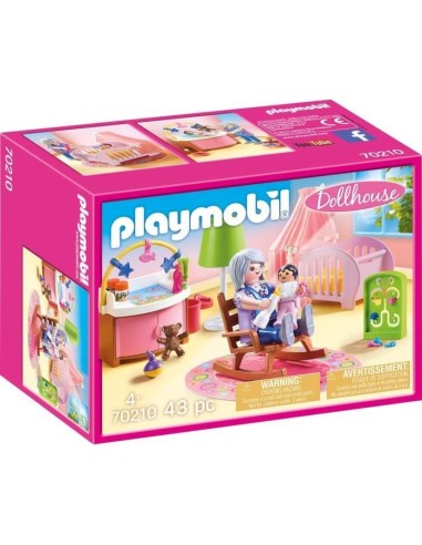 PLAYMOBIL 70210 - Dollhouse La Maison Traditionnelle - Chambre de bébé - Nouveauté 2020