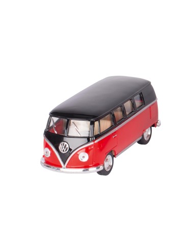 Volkswagen bus classic 1962 rouge et noir joseph