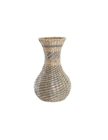 Vase DKD Home Decor Naturel Gris 25 x 25 x 41 cm