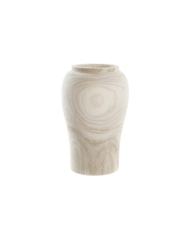 Vase DKD Home Decor Marron Naturel 15 x 15 x 24 cm