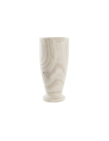 Vase DKD Home Decor Marron Naturel 12 x 12 x 25 cm