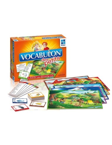 MEGABLEU Jeu d'apprentissage Vocabulon des Petits