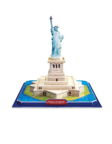 Puzzle 3d la statue de la liberté