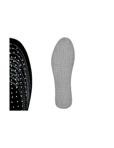 Modèles Extra Fresh Noir Gris Coton Latex 9,5 x 30 cm (12 Unités)