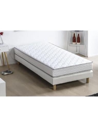 Matelas mousse 90 x 200 - Confort ferme - Epaisseur 16 cm - FINLANDEK Kiva