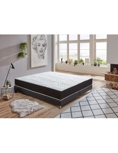 DORMIPUR Matelas 140x190 - Mousse mémoire de forme - 22 cm - Equilibré - V1080