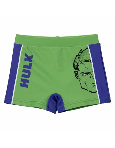 Boxer de Bain pour Enfants The Avengers Vert