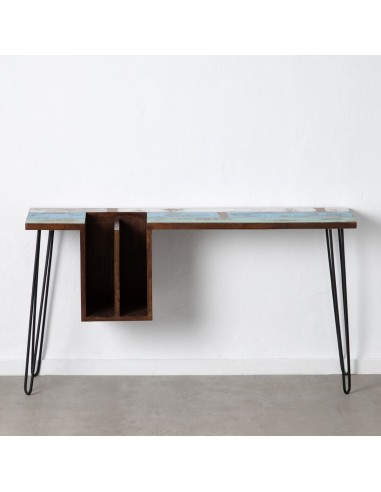 Bureau 140 x 35 x 77 cm Métal Bois