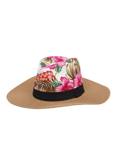 Chapeau Rose Fleurs