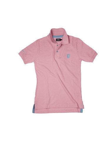 Polo à manches courtes homme Bobroff Rose