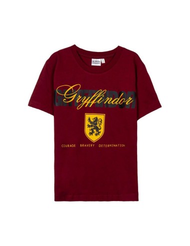 T shirt à manches courtes Harry Potter Rouge