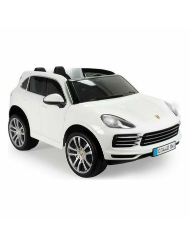 Voiture électrique pour enfants Injusa Porsche Cayenne 12V Blanc (134 x 81,5 x 58 cm)