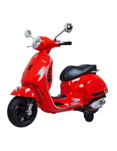 Moto Vespa Rouge Électrique 30W