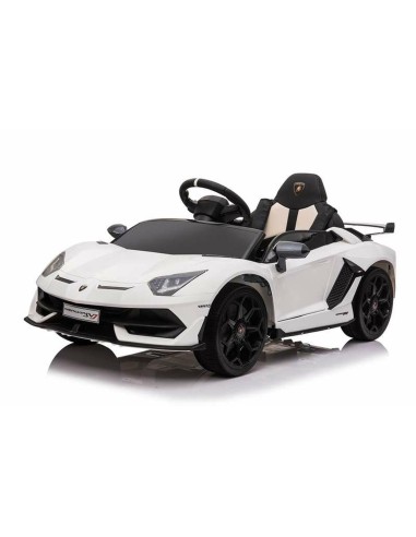 Voiture électrique pour enfants Injusa Aventador Svj Blanc 12 V