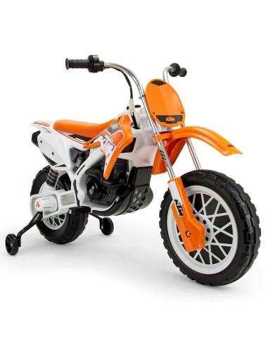 Scooter électrique pour Enfants Injusa Cross KTM SX Orange 12 V