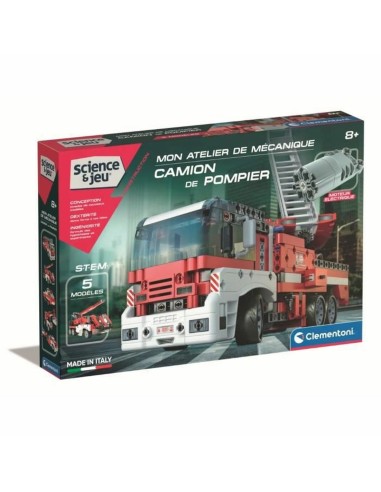 Camion de Pompiers Clementoni Fire Truck STEM  8 Ans 5 Modèles