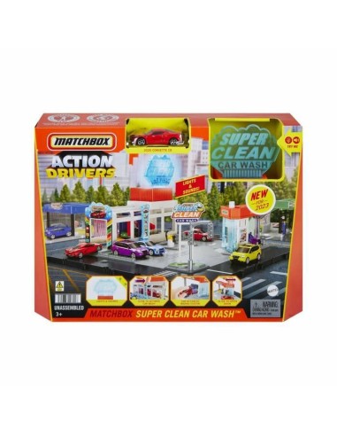 Jeu de Véhicules Matchbox Action Drivers Super Clean Car Wash