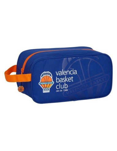 Range-Chaussures de Voyage Valencia Basket Bleu Orange (29 x 15 x 14 cm)