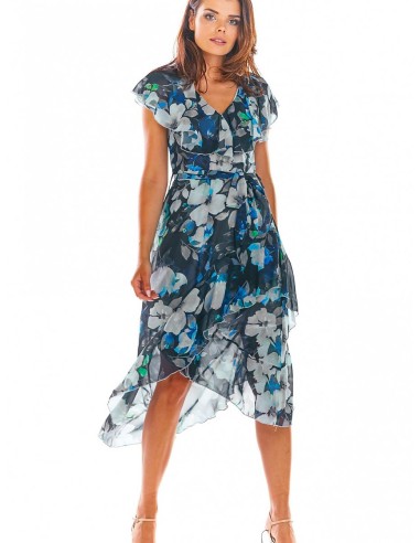  Robe de cocktail model 133674 awama 