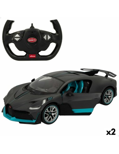 Voiture Télécommandée Bugatti Divo 1:14 Gris foncé (2 Unités)