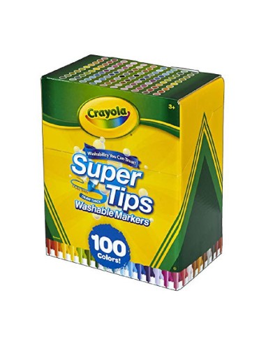 Ensemble de Marqueurs Super Tips Crayola (100 uds)