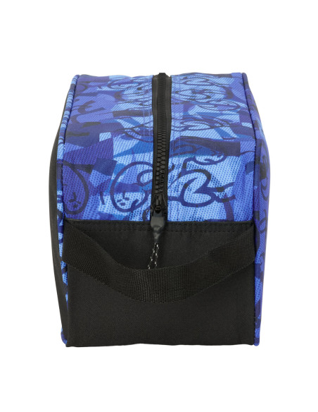 Range-Chaussures de Voyage El Niño Roller Bleu Noir 29 x 15 x 14 cm