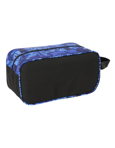 Range-Chaussures de Voyage El Niño Roller Bleu Noir 29 x 15 x 14 cm