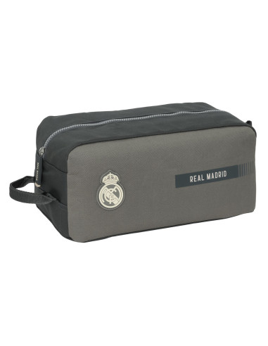 Range-Chaussures de Voyage Real Madrid C.F. Gris 34 x 15 x 18 cm
