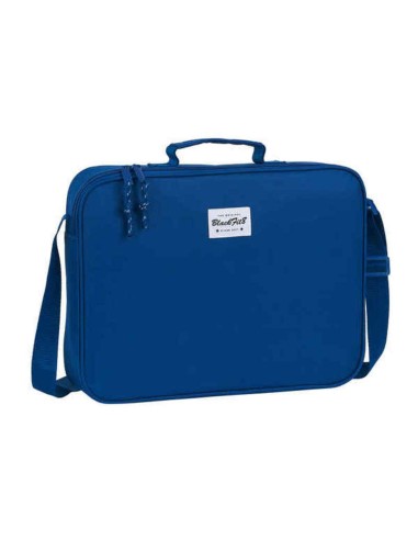 Cartable d'école BlackFit8 Oxford Bleu foncé (38 x 28 x 6 cm)