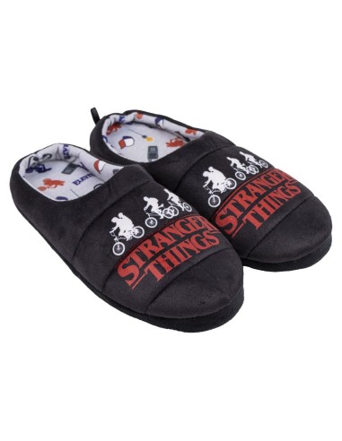 Chaussons Stranger Things Noir