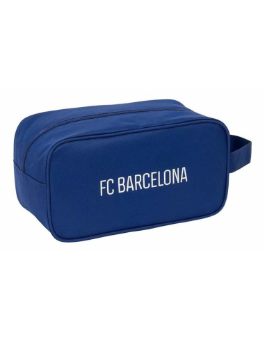 Range-Chaussures de Voyage F.C. Barcelona Blue marine 29 x 15 x 14 cm